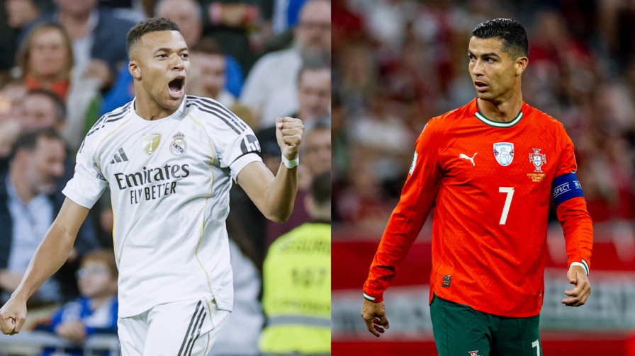 Kylian Mbappe Cristiano Ronaldo