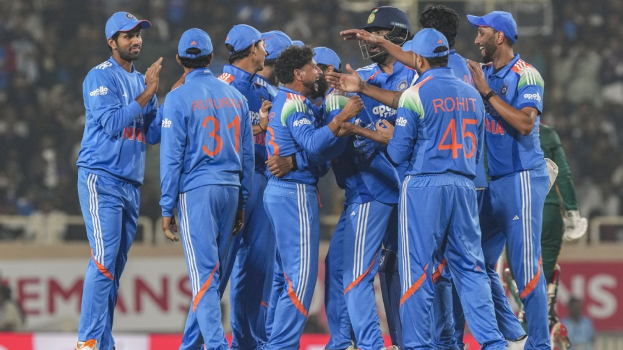 Kuldeep Yadav Team India Ranchi ODI