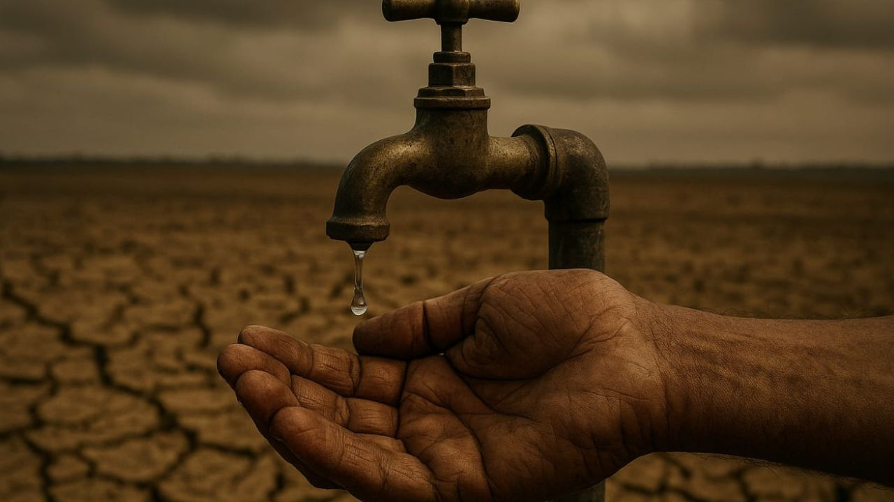 AI Generated Image of Water Crisi