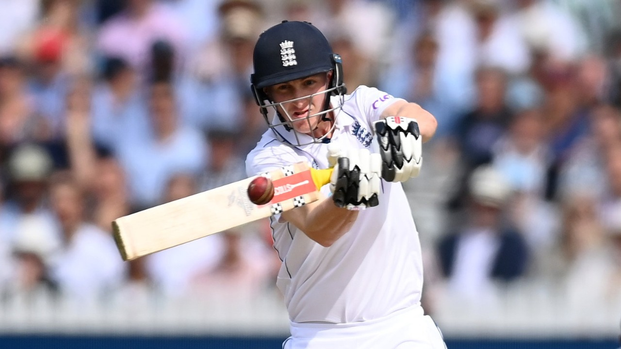 Harry Brook Batting in Test