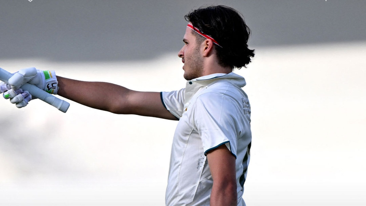 Sam Konstas Century Celebration