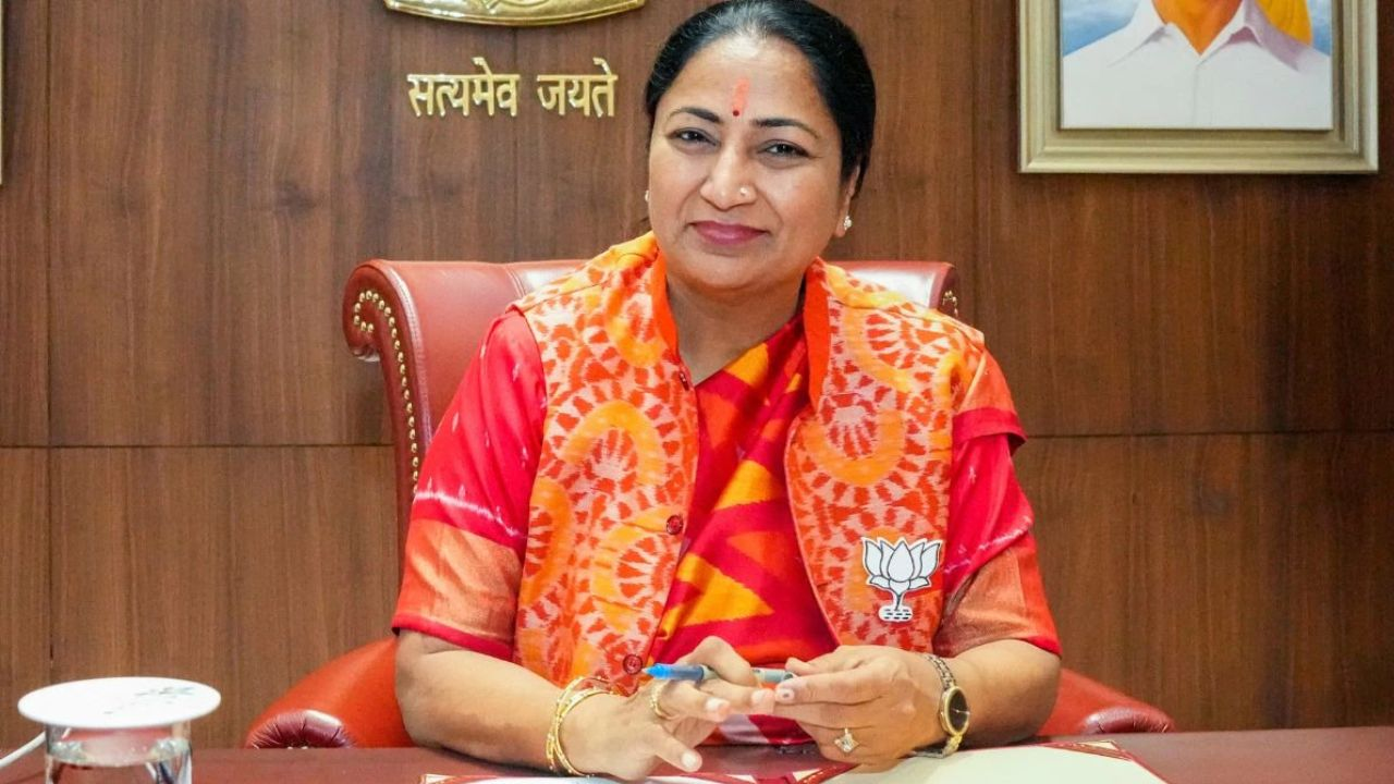Rekha Gupta : Photo Credit: PTI