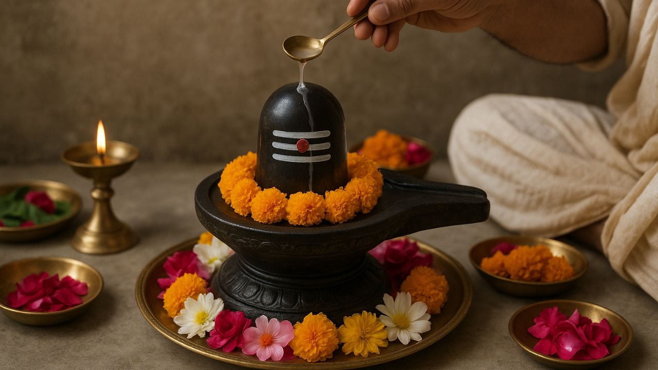 Image of Shivlinga Puja