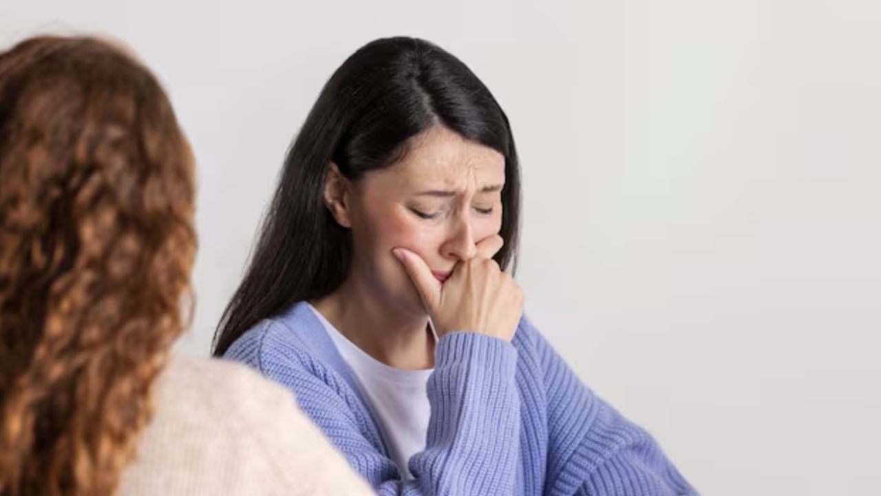 crying help to cure mental stress