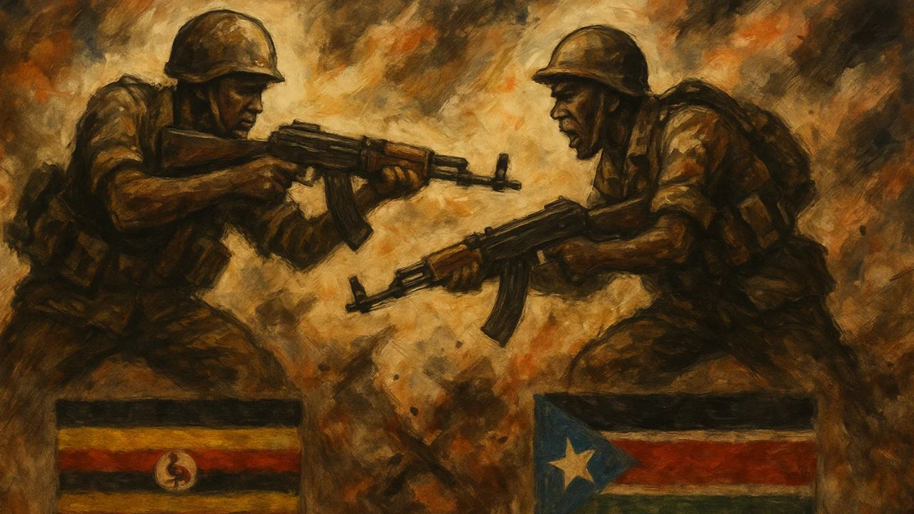 Uganda and South Sudan conflict.