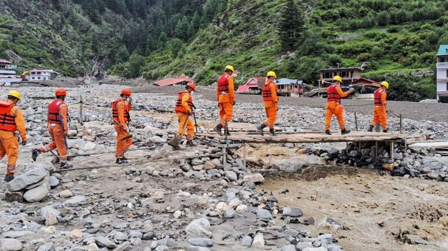rescue operation dharali