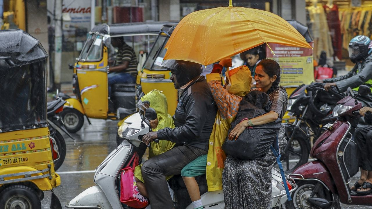 Rain alert in many states.