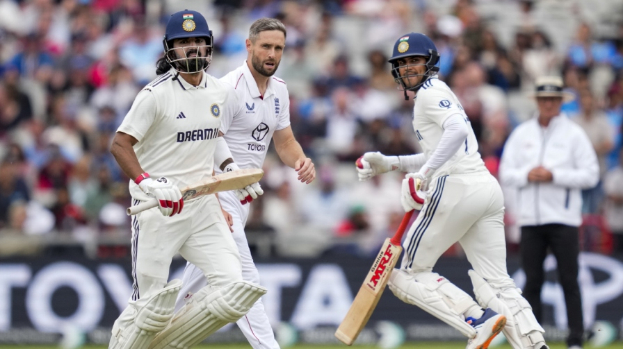 KL Rahul Shubman Gill Partnership