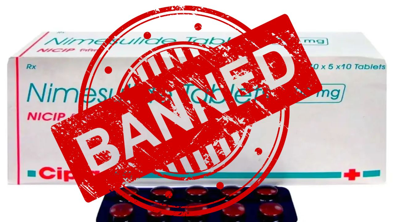 nimesulide banned