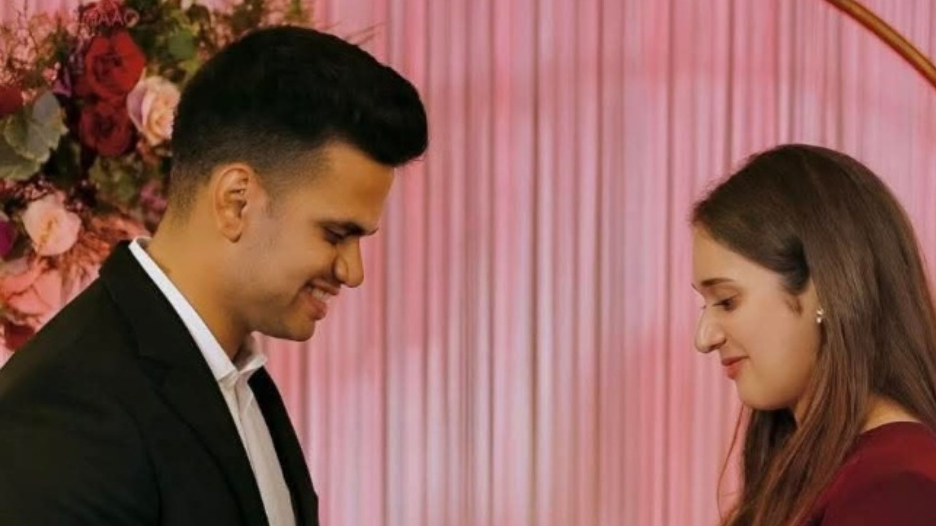 Arjun Tendulkar and Saniya Chandok