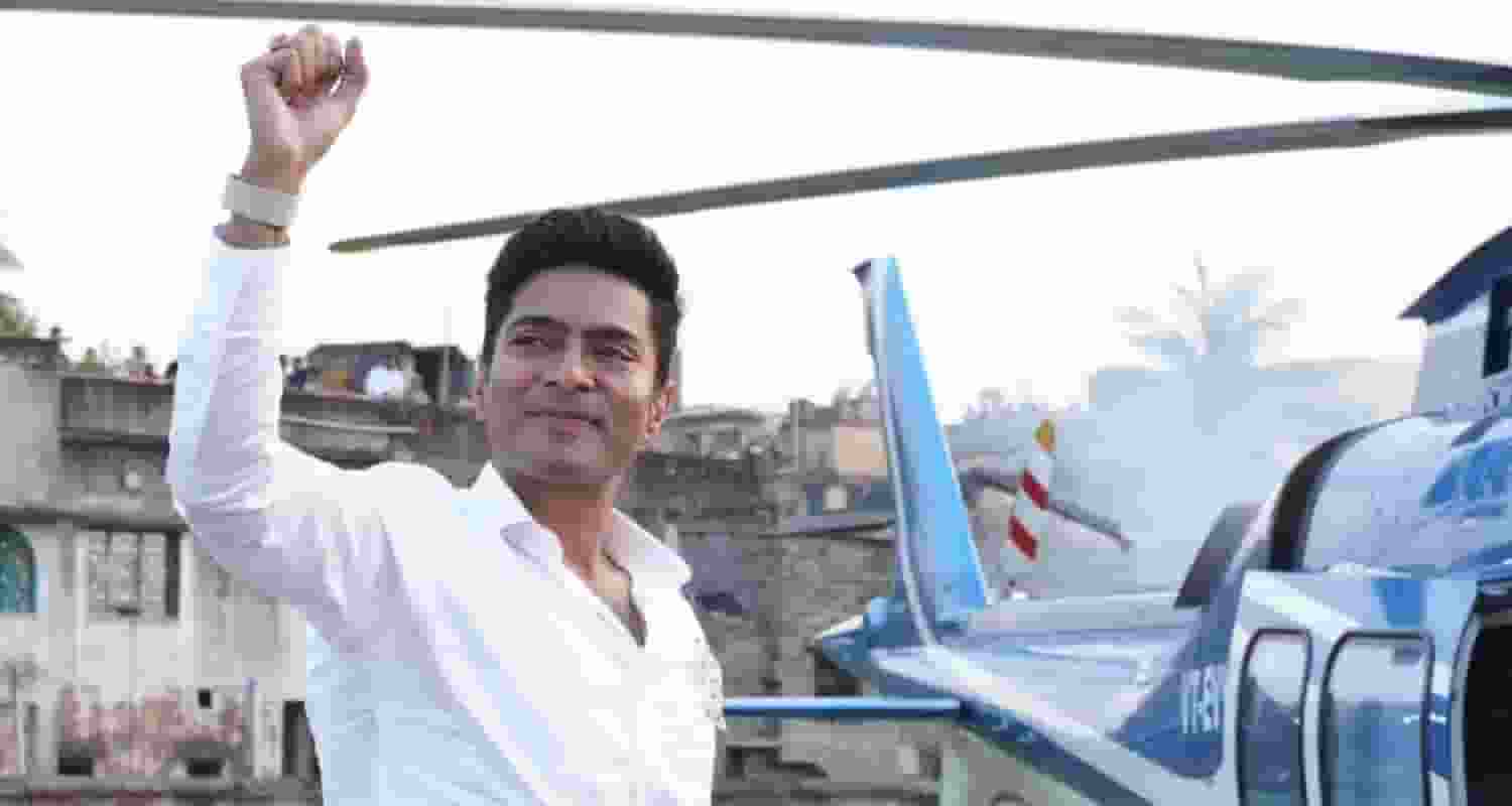 Abhishek Banerjee in election campaign