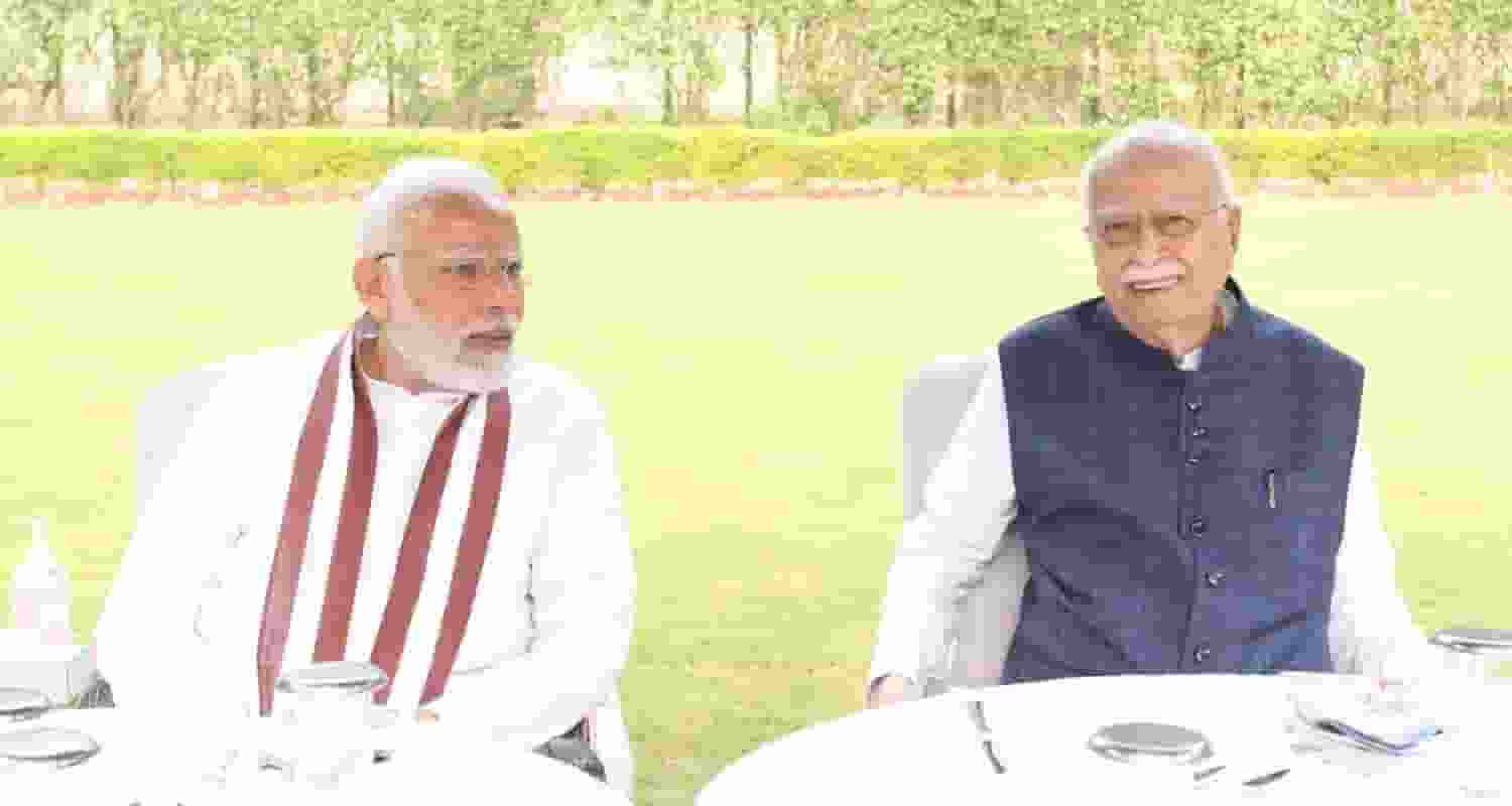 The Bharat Ratna to be given to LK Advani