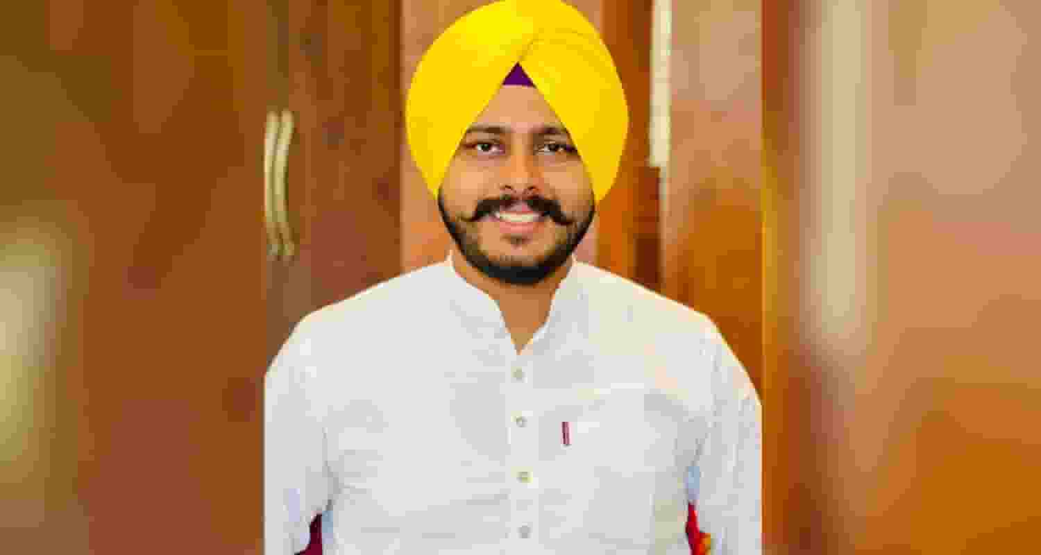 AAP candidate Amansher Singh Sherry Kalsi. 