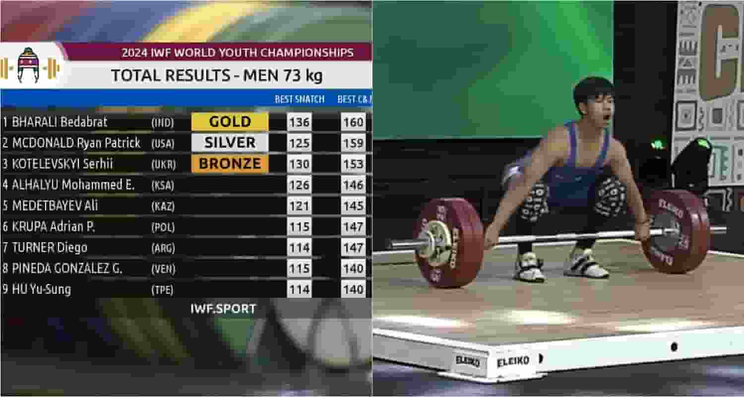 Last year, Bharali secured a bronze medal in the 67kg category.