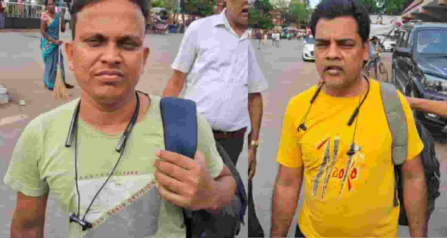 The two terrorist identified as Bahar Mia, and Rasel Mia arrested by the Assam police near Guwahati Railway station.