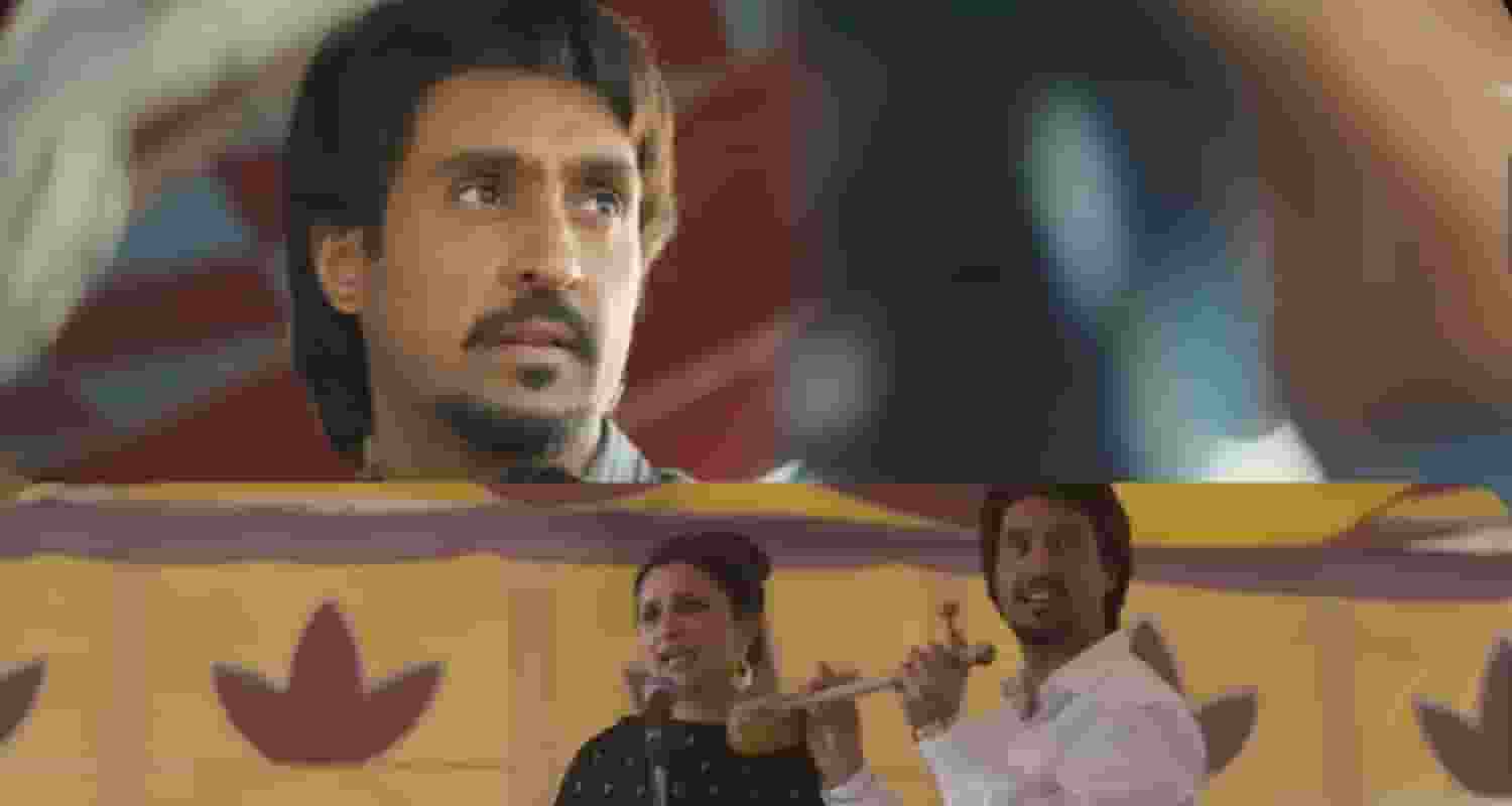 Diljit Dosanjh and Parineeti Chopra from Imtiaz Ali's latest film Amar Singh Chamkila