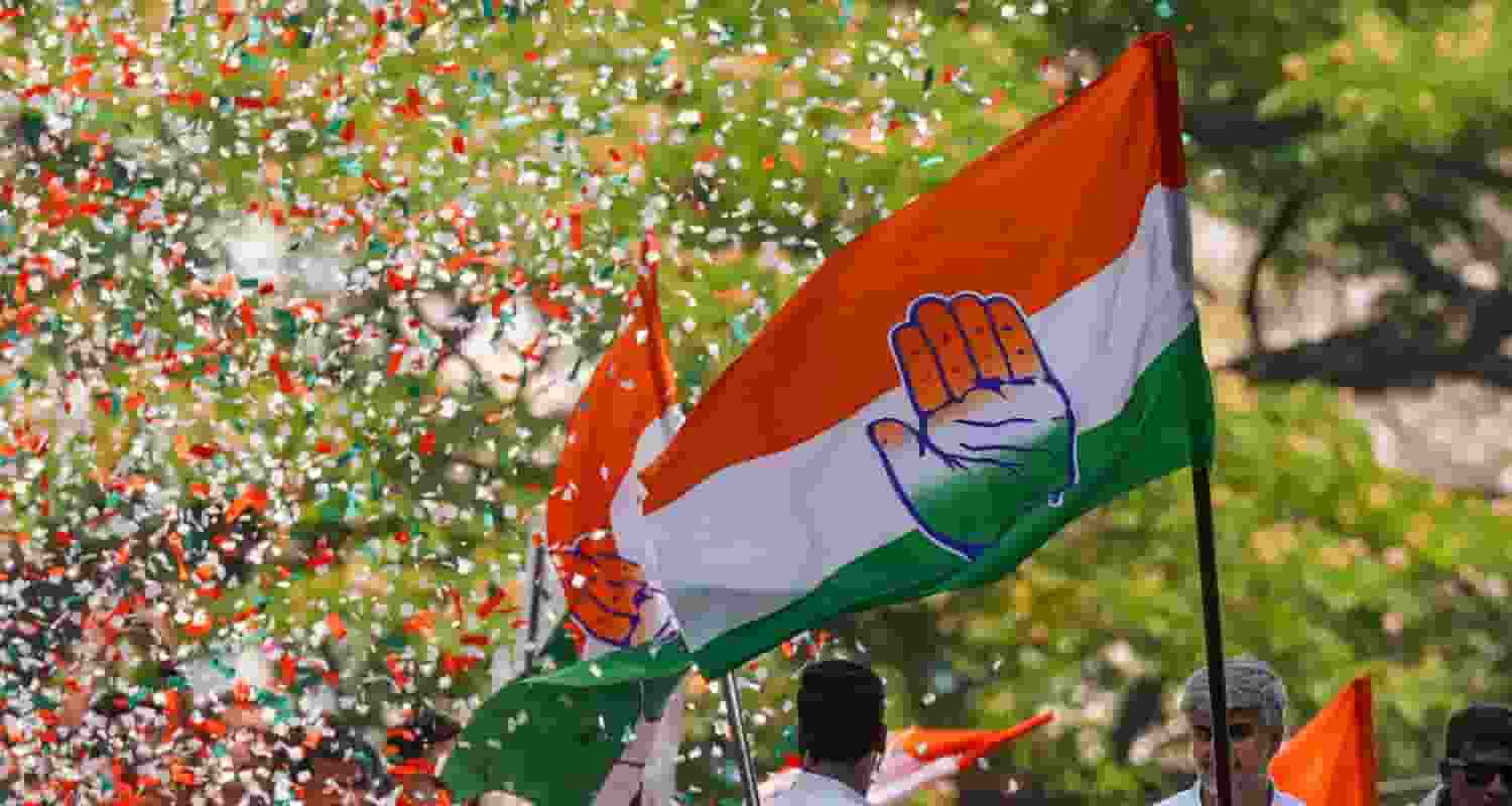 A Congress rally.Image via PTi.