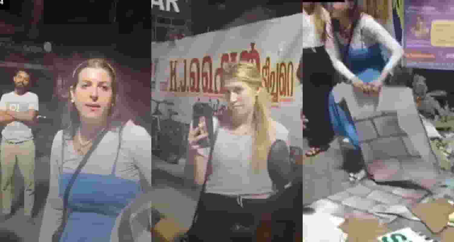 Two Jewish Australian women booked for destroying pro-Palestine posters in Kochi