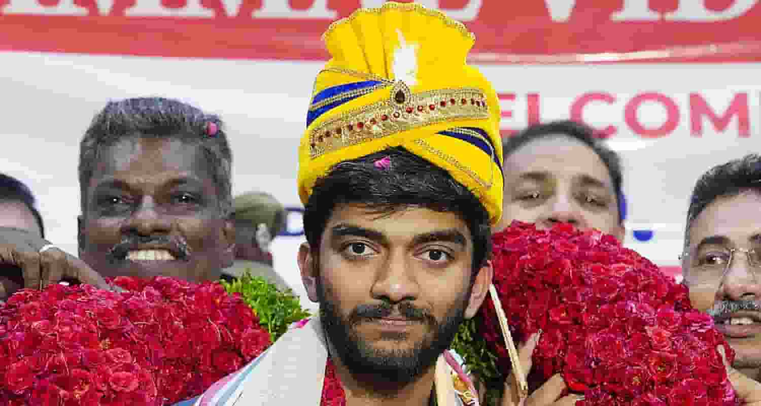 History-making teen Indian Grandmaster D Gukesh was swamped by fans as he returned to an enthusiastic reception here on Thursday after becoming the youngest challenger to the world title following his triumph at the prestigious Candidates Chess Tournament in Toronto.