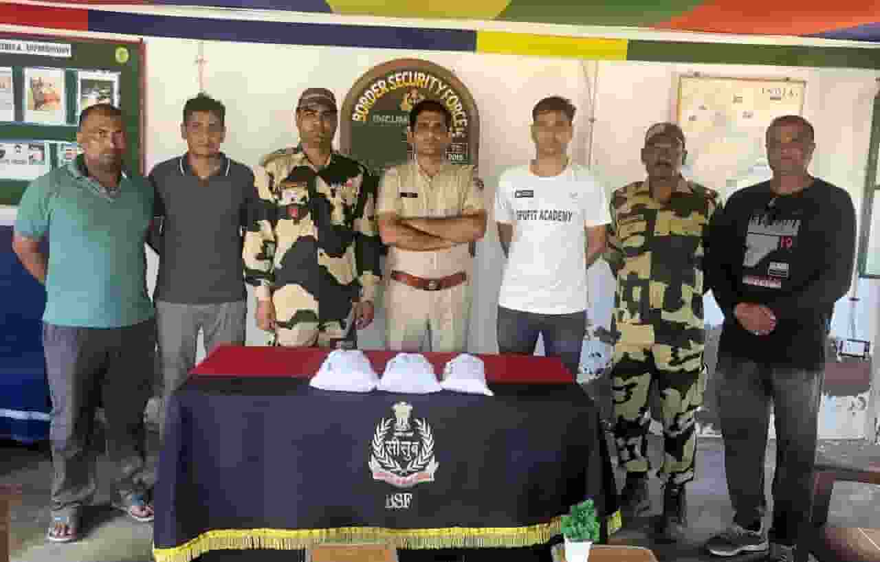 Raj BSF police seize 3 Kgs of heroin smuggled via drone
