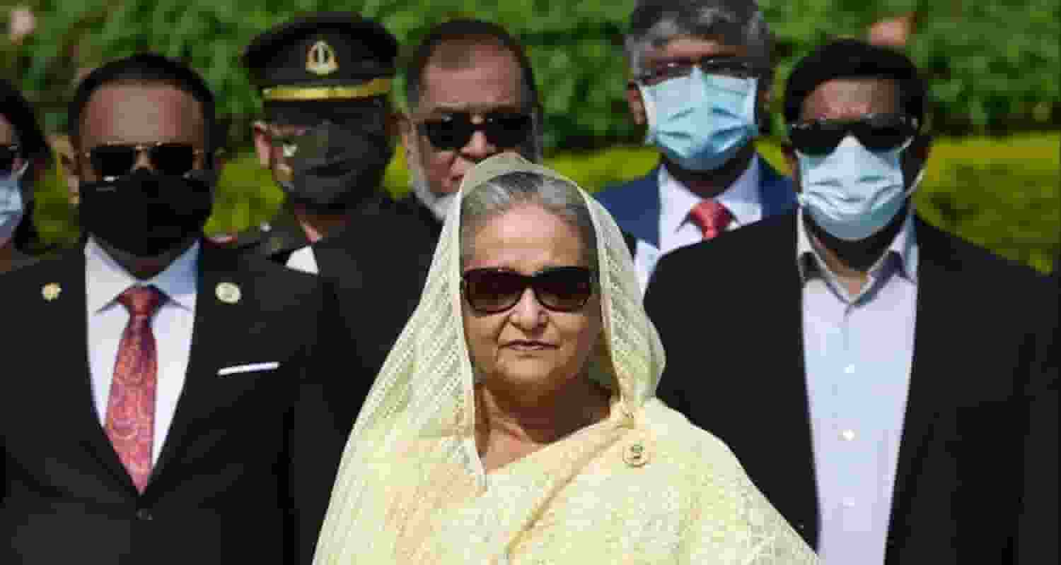 Bangladesh Prime Minister Sheikh Hasina.