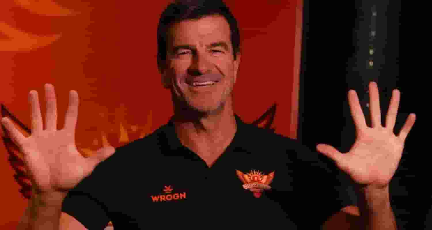 Sunrisers Hyderabad coach Simon Helmot. 