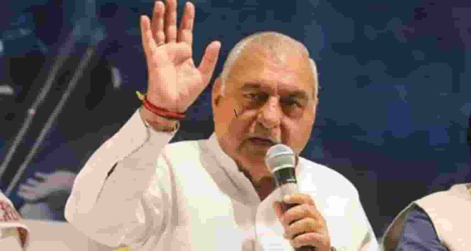 Bhupinder Singh Hooda. 