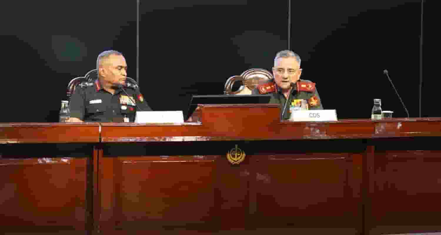 'Parivartan Chintan' Conf to be chaired by the CDS on 8th April to promote convergence. Image X.