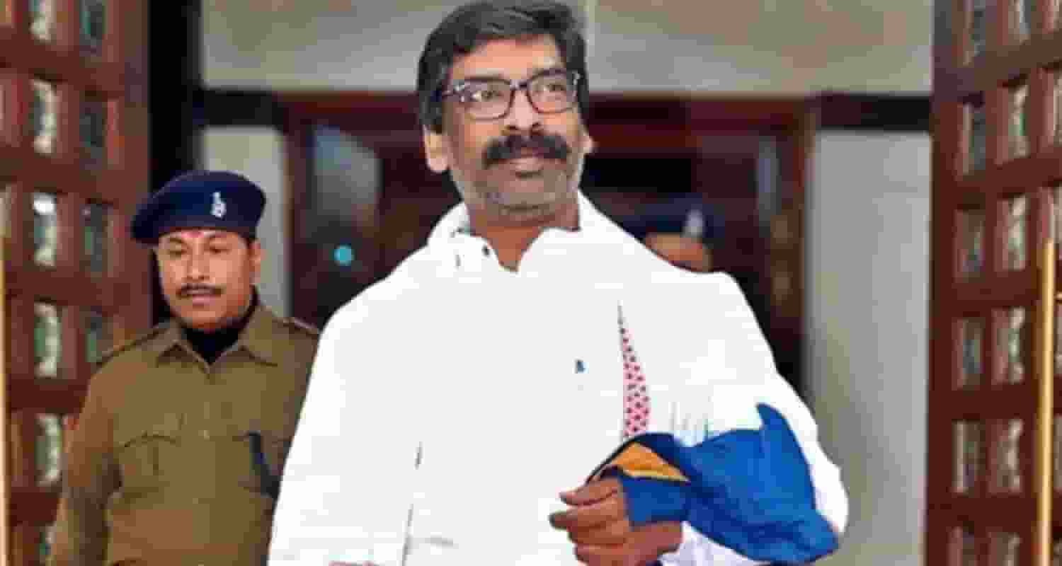 Hemant Soren's Bail Hearing Adjourned Till May 21. Image X.