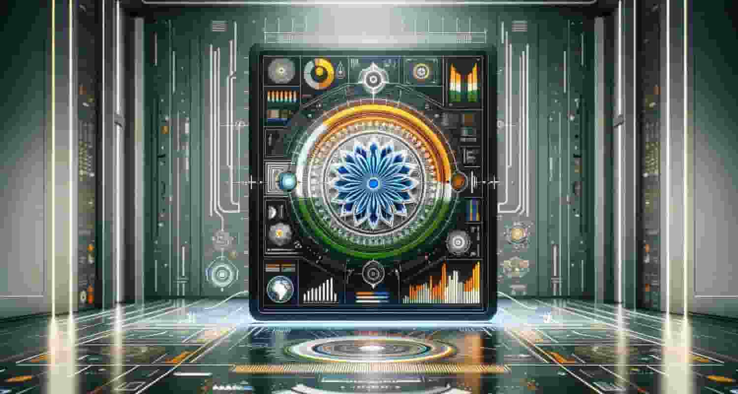 An Image of an Indian AI platform.