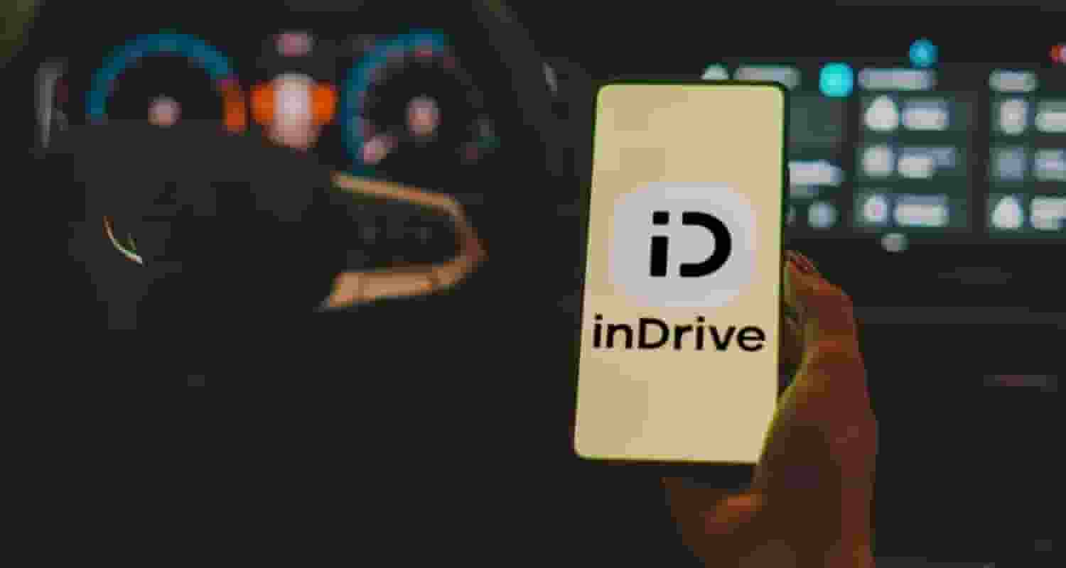 App view of inDrive on mobile. 