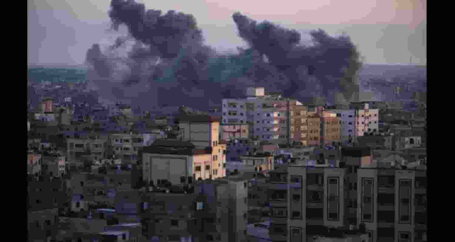 A war hit Gaza.