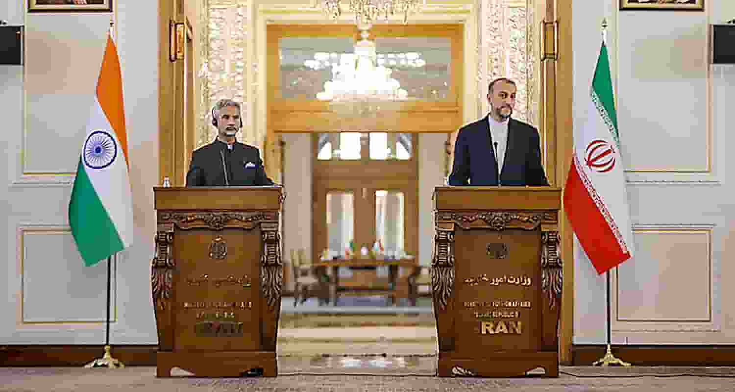 External Affairs Minister S Jaishankar on Monday held wide ranging discussions with Iranian counterpart Hossein Amirabdollahian Chabahar port and the North-South connectivity project