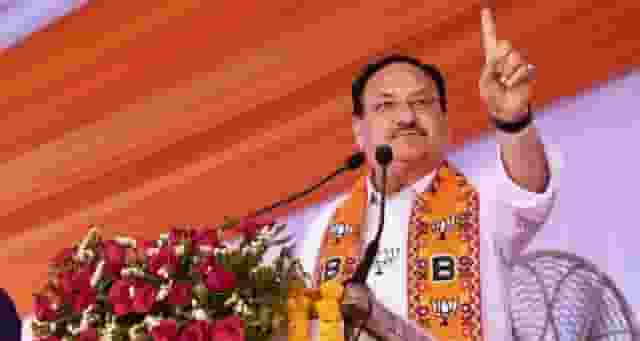 JP Nadda in election rally in Himachal Pradesh 
