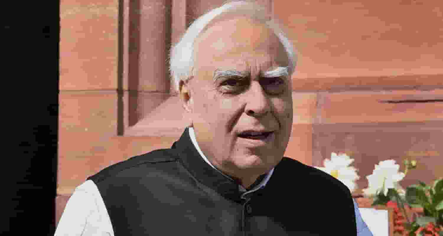 Senior Advocate Kapil Sibal. 