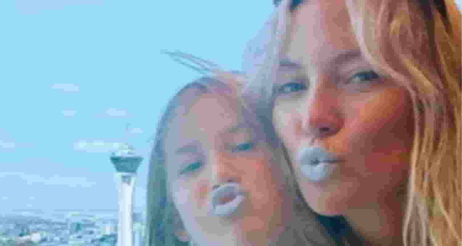 Kate Hudson shares pics from trip with daughter & partner
