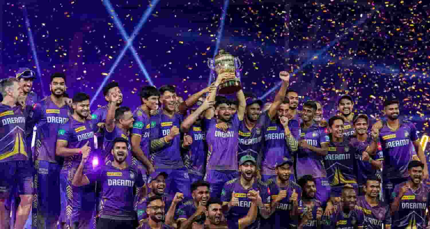 Triple Champ KKR dominate in the IPL final 