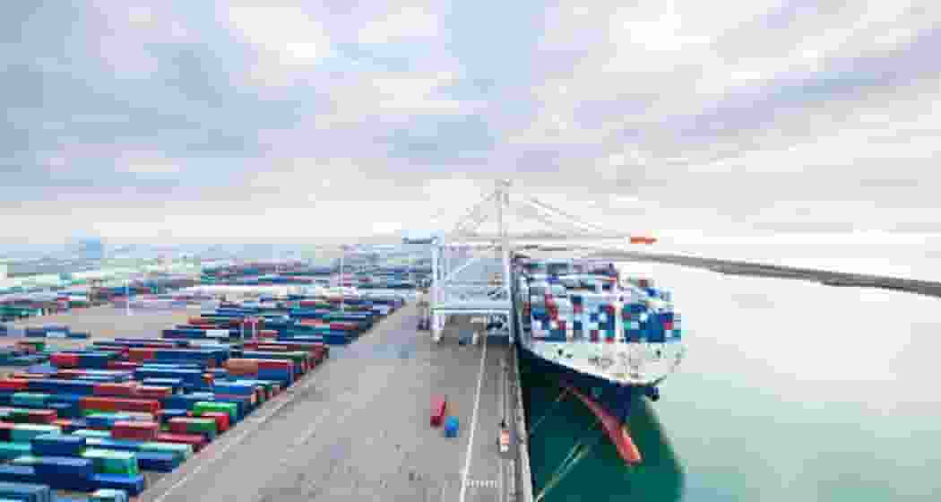 The Syama Prasad Mookerjee Port in Kolkata. 