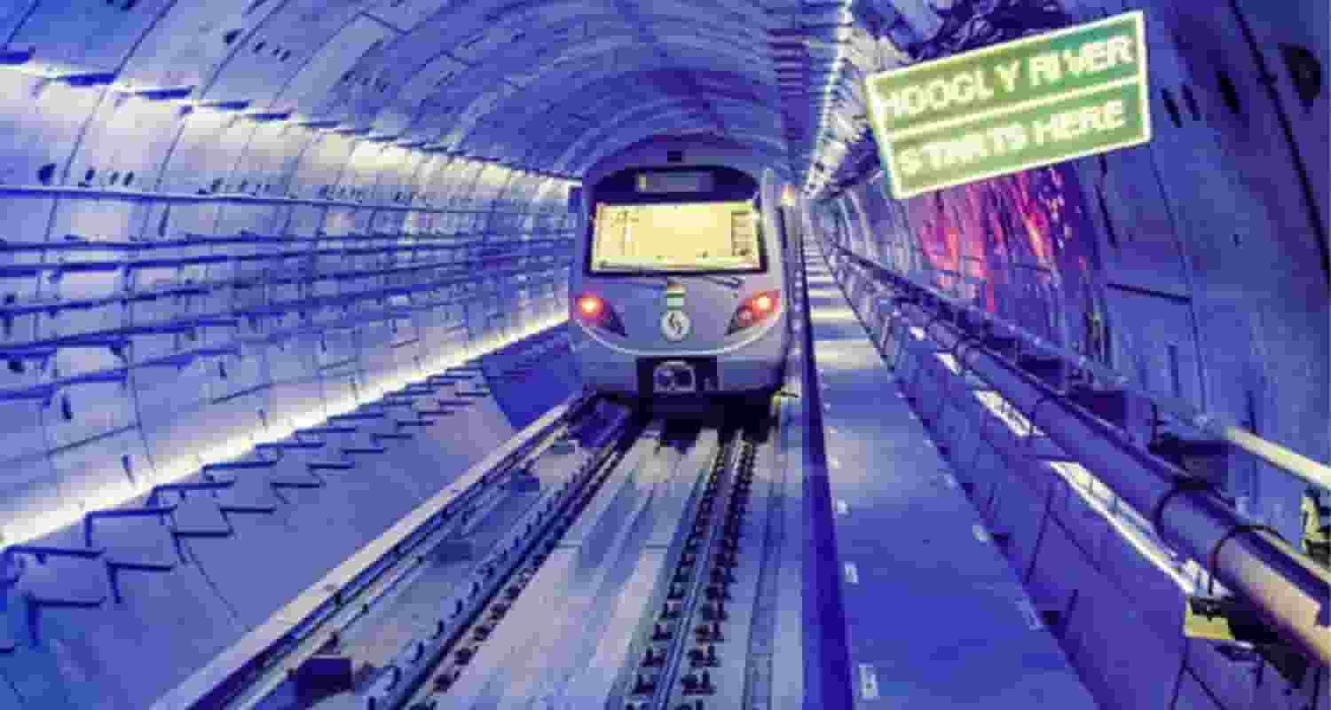 India's first underwater metro.