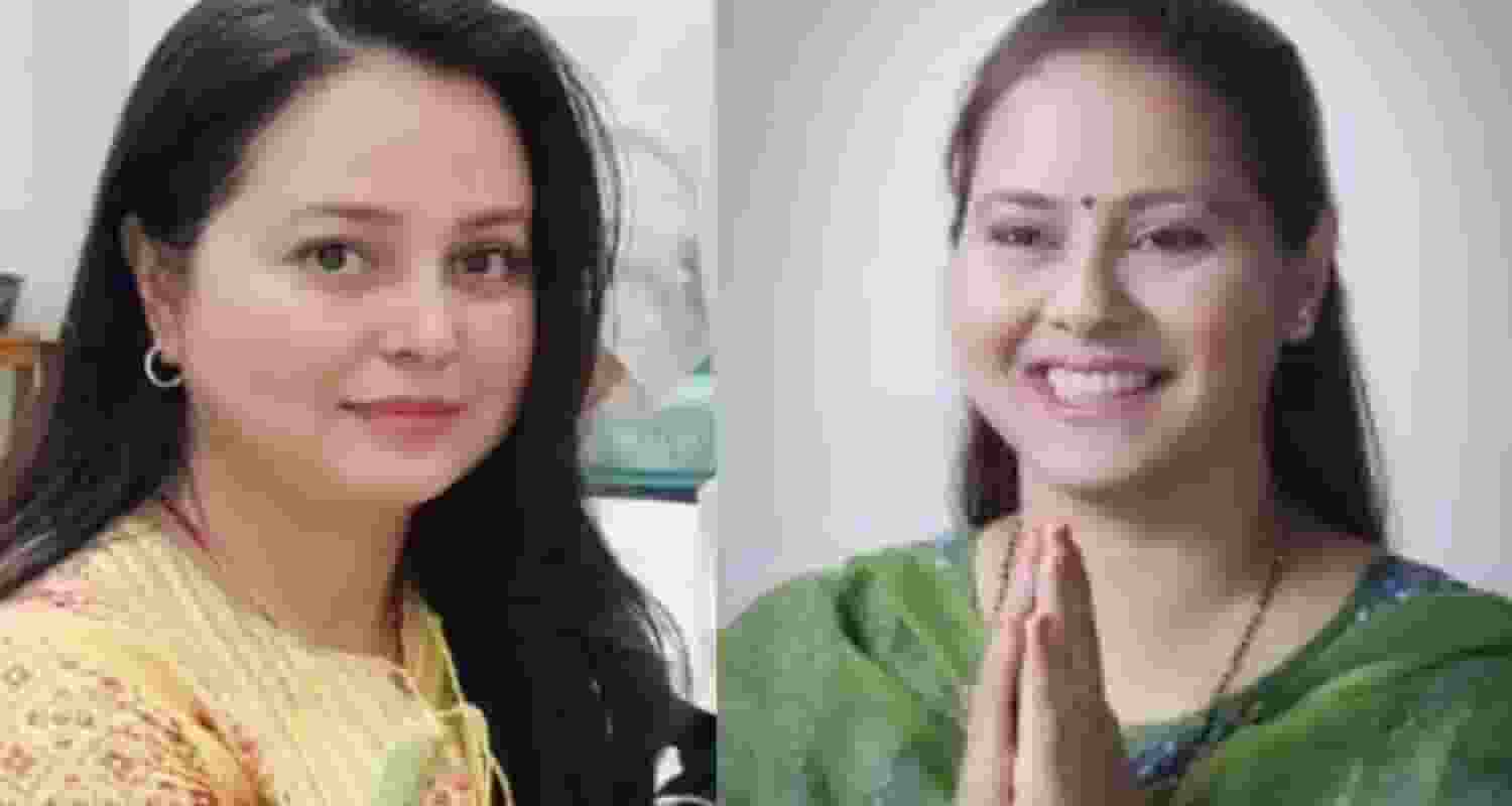 Rohini Acharya and Misa Bharti. 