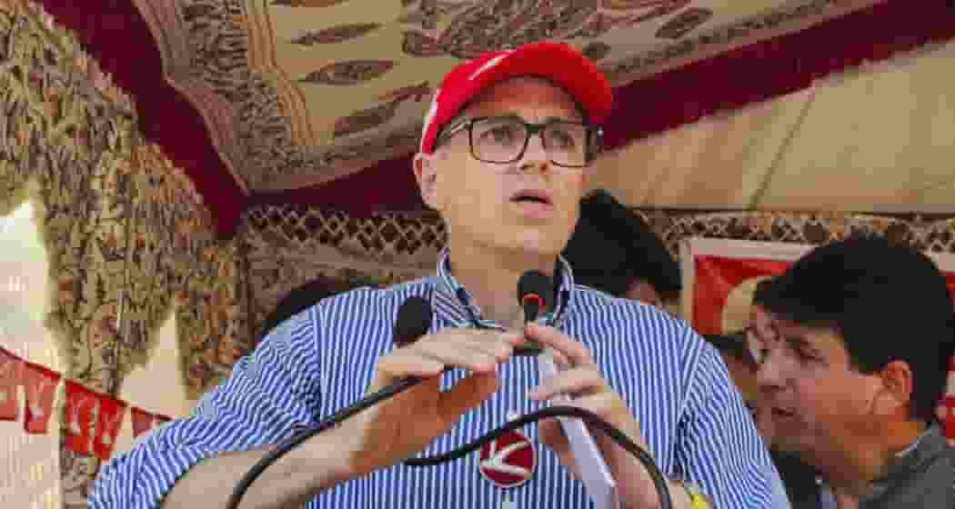 A file photo of National Conference (NC) Vice President Omar Abdullah.