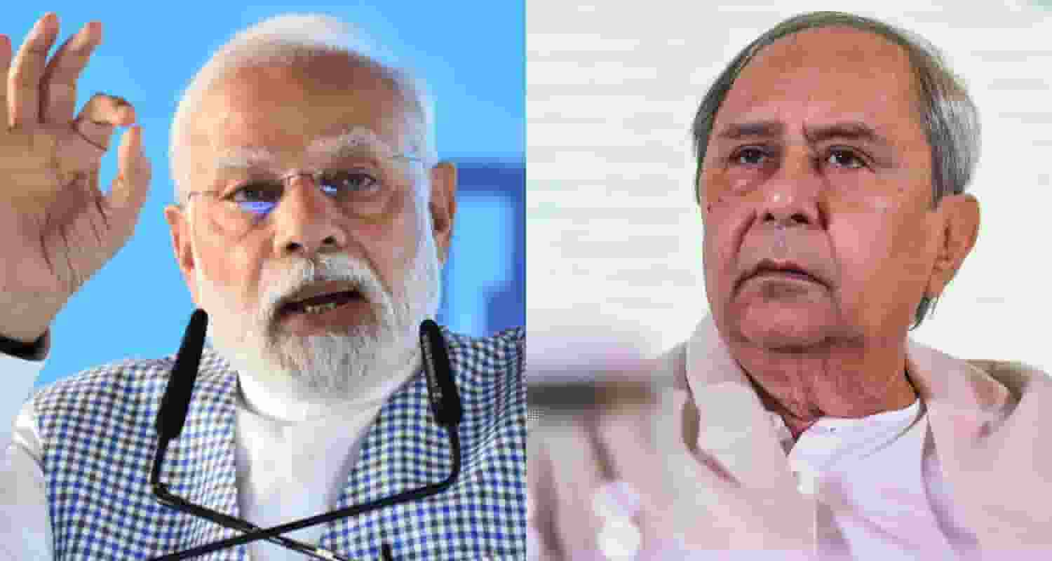 PM Modi and Odisha CM Naveen Patnaik. File Photos.