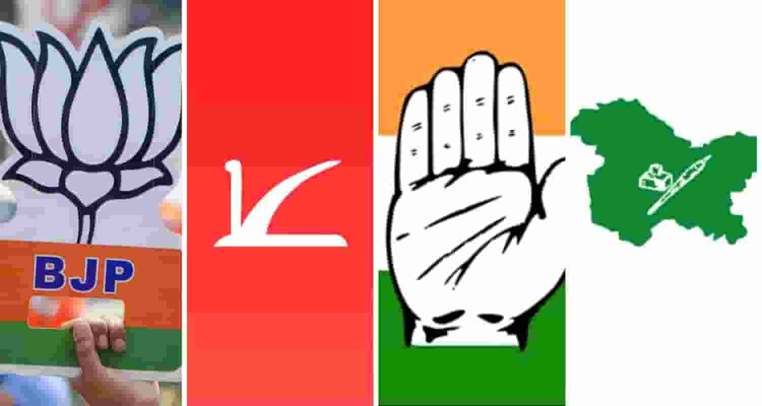 There are four mainstream political parties, including the National Conference, the Indian National Congress, the Bharatiya Janata Party and the People’s Democratic Party in the fray. 