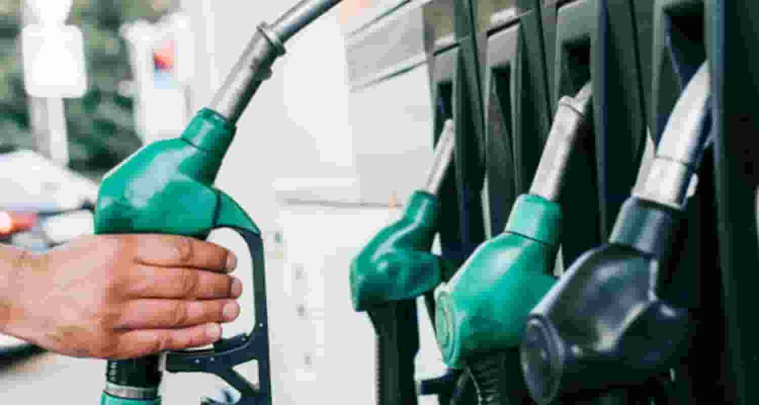 Image of a petrol pump. 