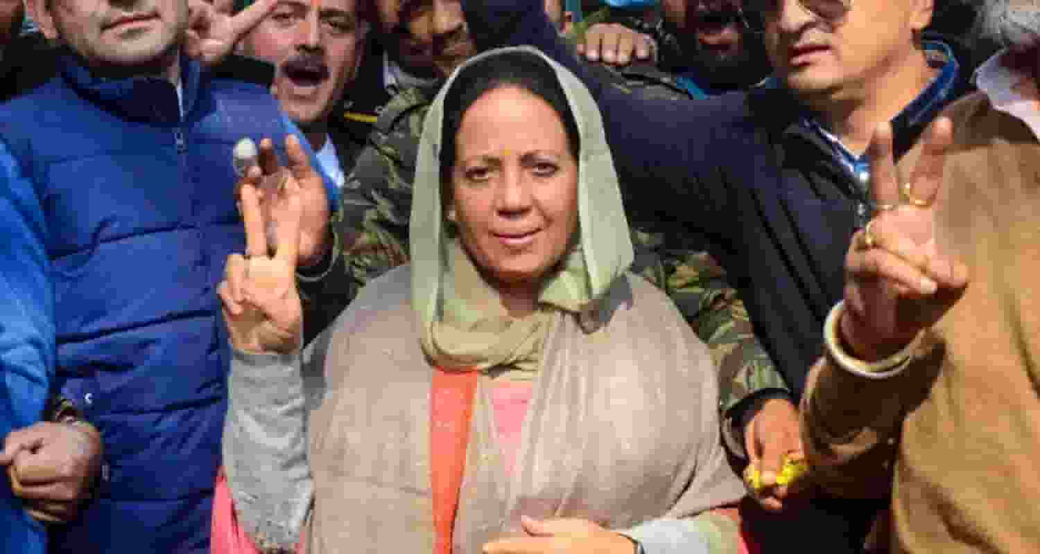 Himachal Congress leader Pratibha Singh.