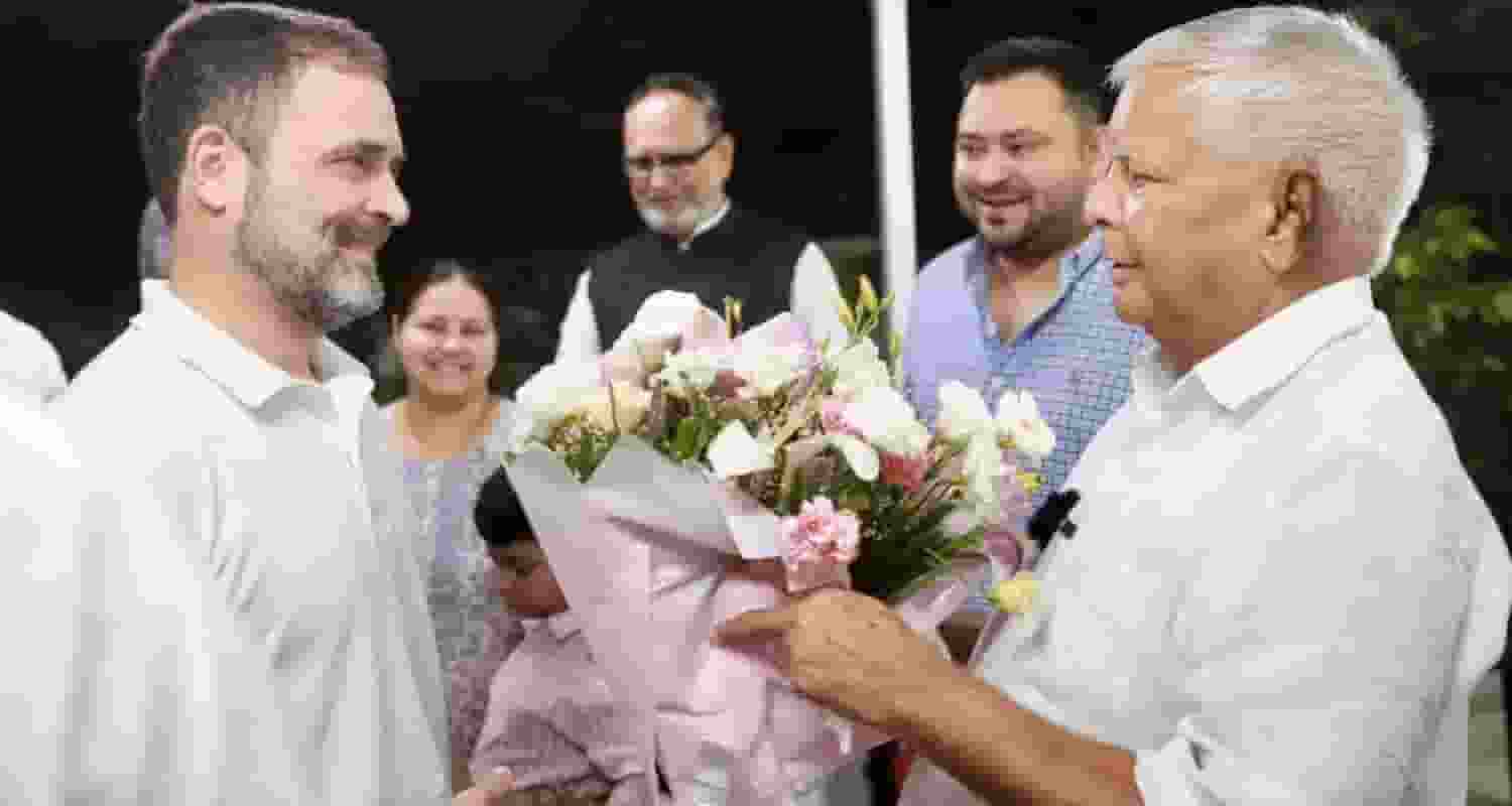 Prominent leaders who will participate in the rally, include Rahul Gandhi, Lalu Prasad, Tejaswi Yadav, Mallikarjun Kharge, AAP leader Sanjay Singh, Arvind Kejriwal's wife, Sunita Kejriwal, Priyanka Chaturvedi, Farooq Abdullah from National Conference and Deepankar Bhattacharya of CPI (ML).