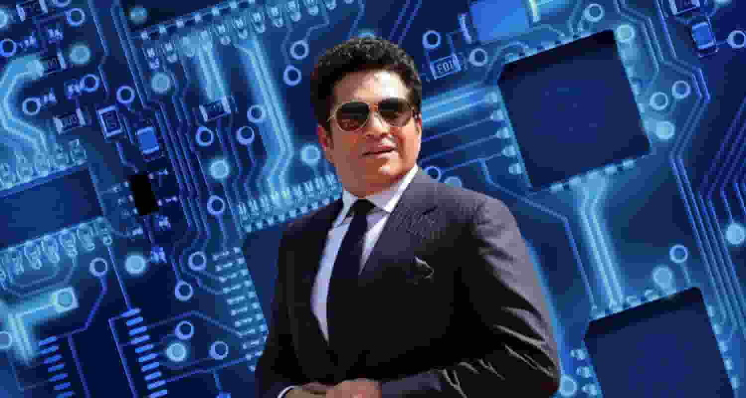 Cricketing legend Sachin Tendulkar.