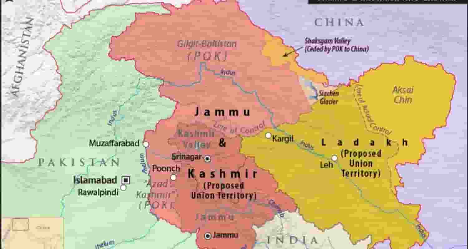 Pakistan transferred approximately 5,163 square kilometers of the Shaksgam Valley to China in a disputed 1963 agreement, a decision India has continuously contested.