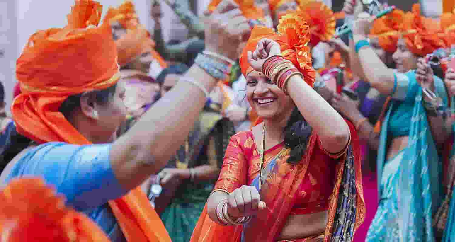  The event is marked by vibrant cultural displays, traditional performances, and homage paying to the revered Maratha warrior king, Shivaji Maharaj. 