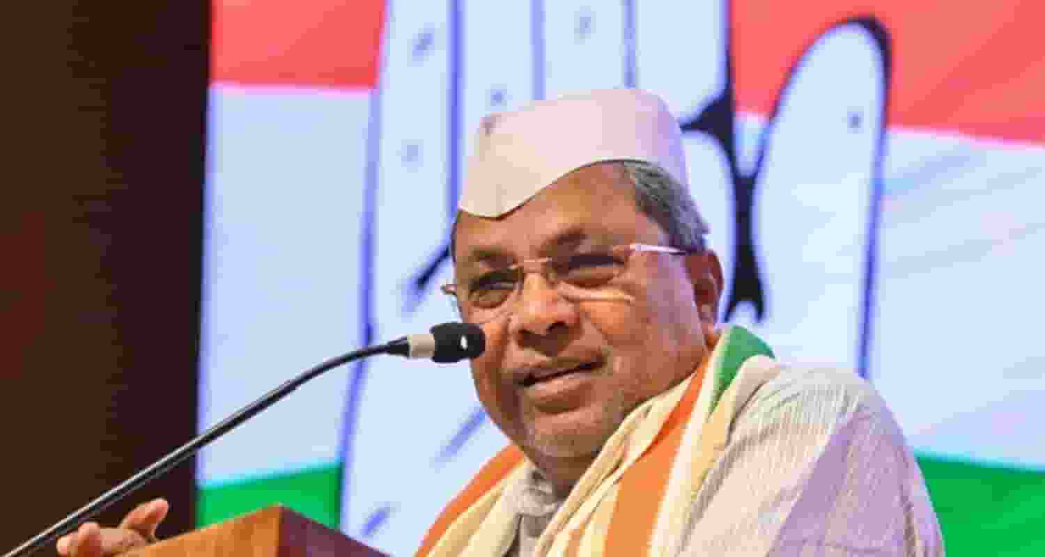 CM Siddaramaiah accepts the blast.